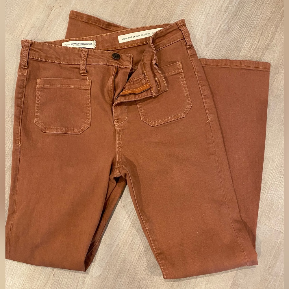 Pilcro and the Letterpress High Rise Bootcut/FlareJean